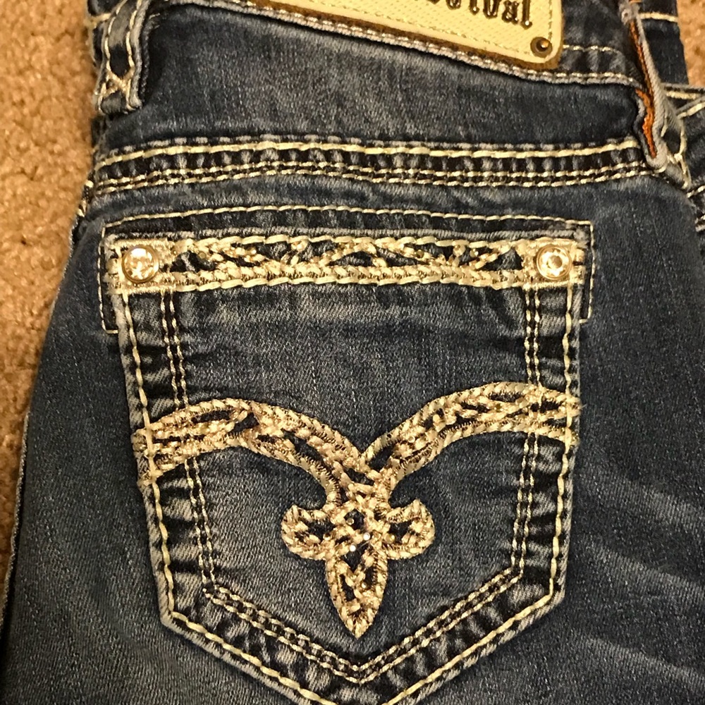 Rock Revival Size 27 Mid Rise boot cut